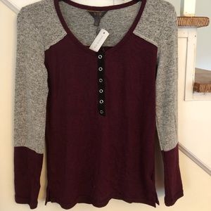 Soft Henley long sleeve